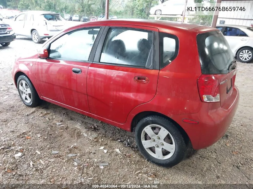 KL1TD66676B659746 2006 Chevrolet Aveo Ls