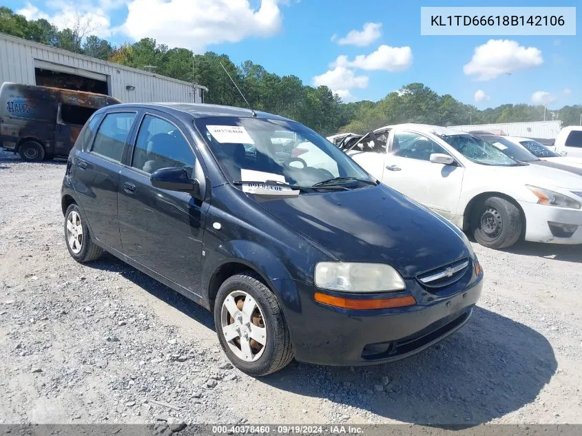 KL1TD66618B142106 2008 Chevrolet Aveo 5 Special Value