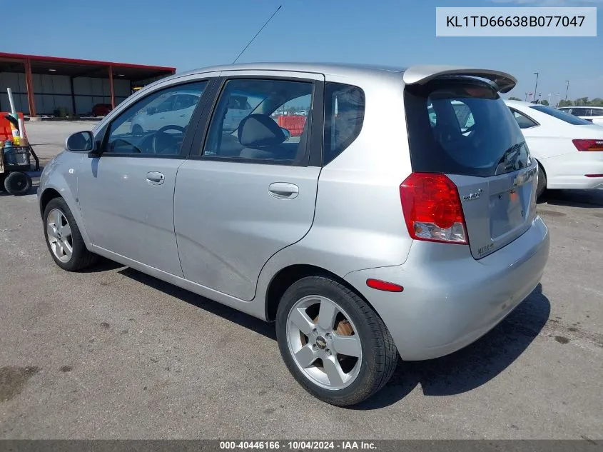 KL1TD66638B077047 2008 Chevrolet Aveo 5 Ls