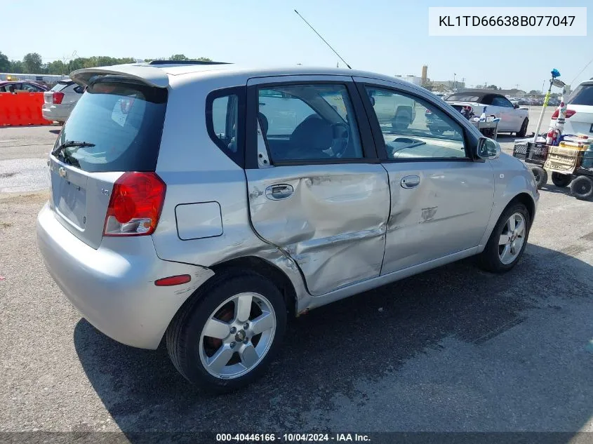 KL1TD66638B077047 2008 Chevrolet Aveo 5 Ls