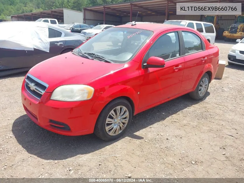 KL1TD56EX9B660766 2009 Chevrolet Aveo Lt