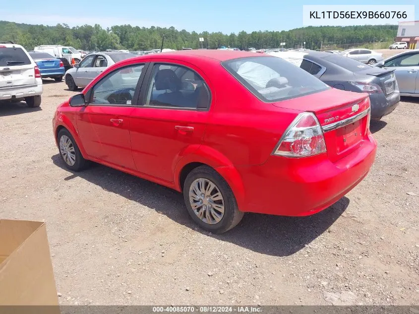 KL1TD56EX9B660766 2009 Chevrolet Aveo Lt