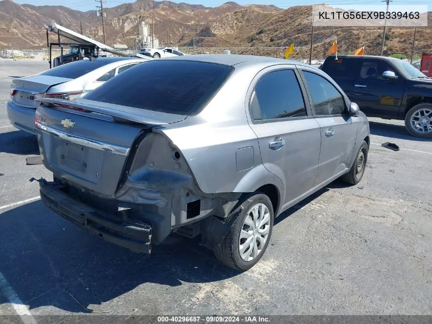 2009 Chevrolet Aveo Lt VIN: KL1TG56EX9B339463 Lot: 40296687