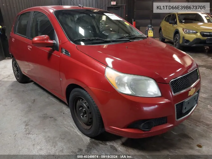 KL1TD66E39B673705 2009 Chevrolet Aveo Lt