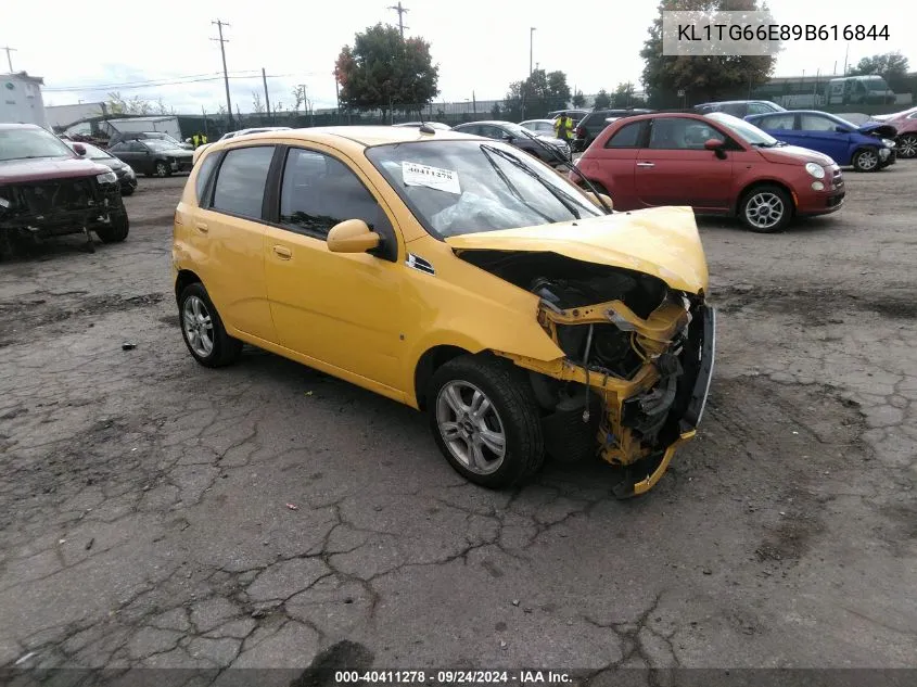 2009 Chevrolet Aveo Lt VIN: KL1TG66E89B616844 Lot: 40411278