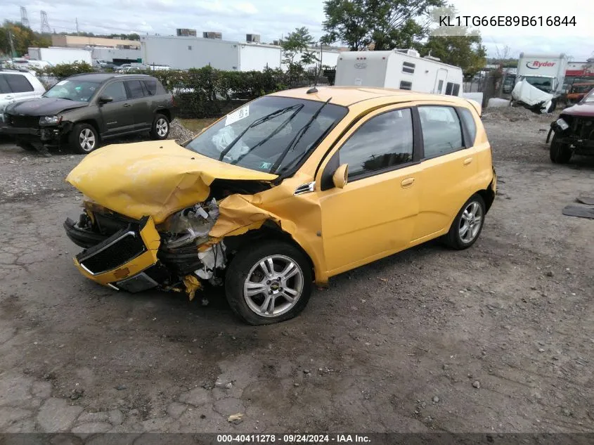 2009 Chevrolet Aveo Lt VIN: KL1TG66E89B616844 Lot: 40411278