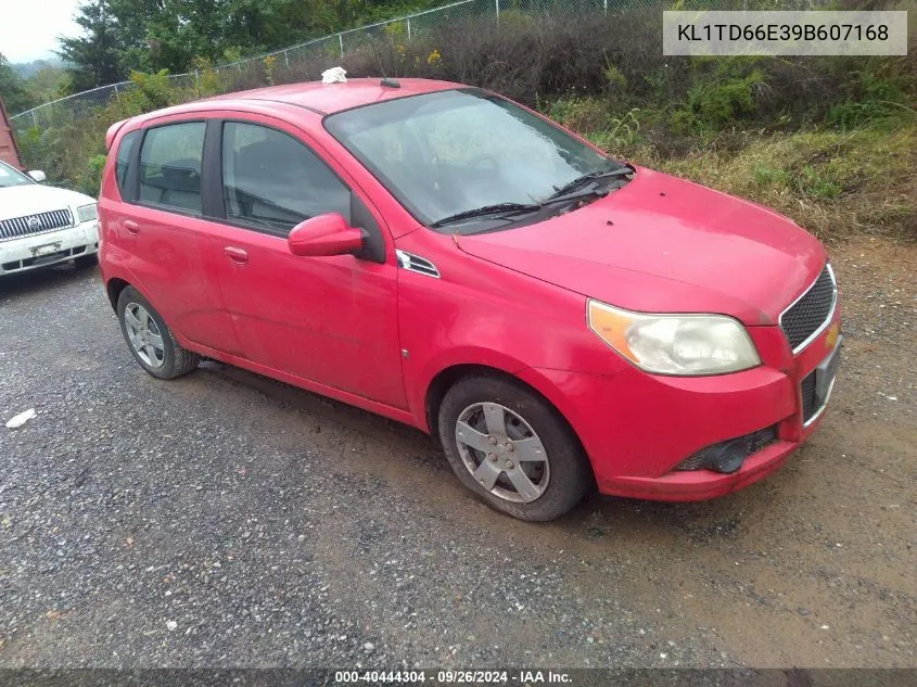 2009 Chevrolet Aveo Lt VIN: KL1TD66E39B607168 Lot: 40444304