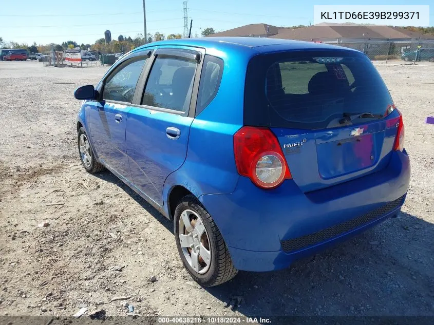 KL1TD66E39B299371 2009 Chevrolet Aveo Lt