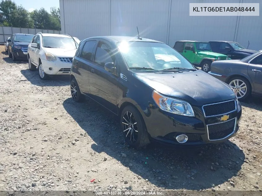 2010 Chevrolet Aveo Lt VIN: KL1TG6DE1AB048444 Lot: 40133730