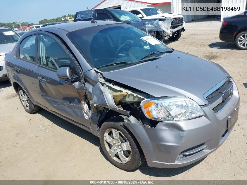 KL1TD5DE4BB198469 2011 Chevrolet Aveo 1Lt