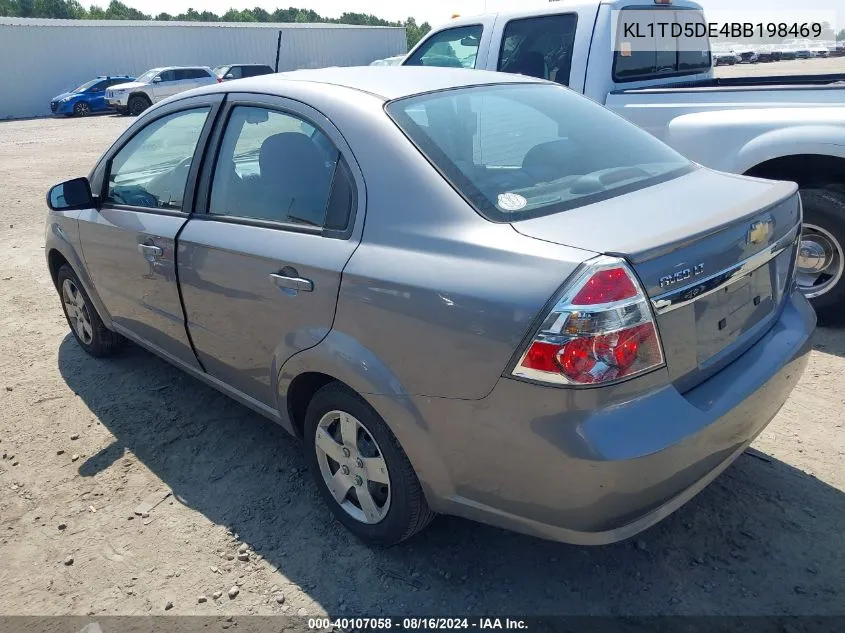 KL1TD5DE4BB198469 2011 Chevrolet Aveo 1Lt