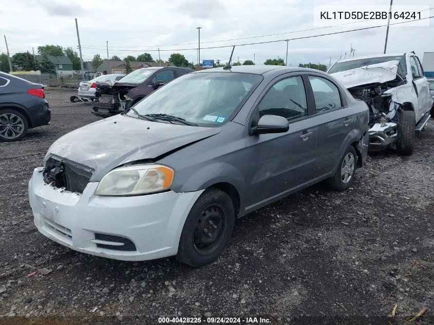 KL1TD5DE2BB164241 2011 Chevrolet Aveo 1Lt