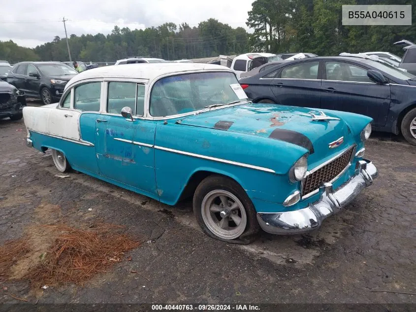 1955 Chevrolet Bel Air VIN: B55A040615 Lot: 40440763