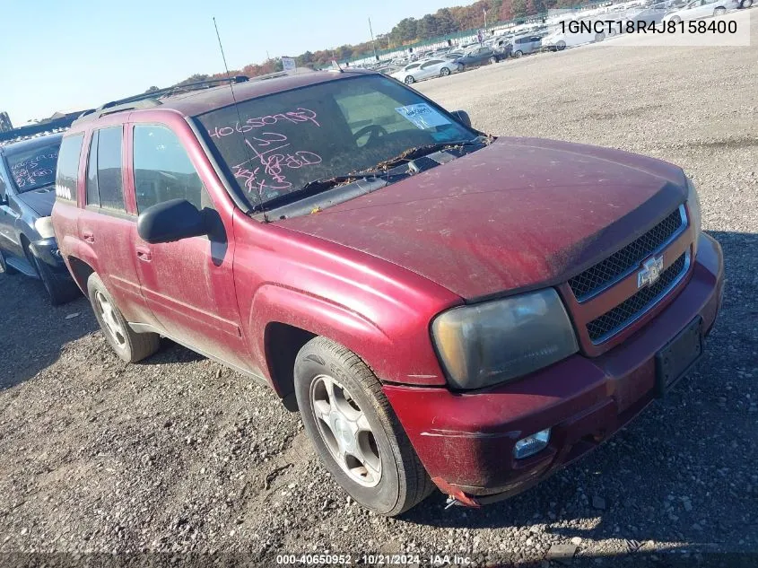 1988 Chevrolet Blazer S10 VIN: 1GNCT18R4J8158400 Lot: 40650952