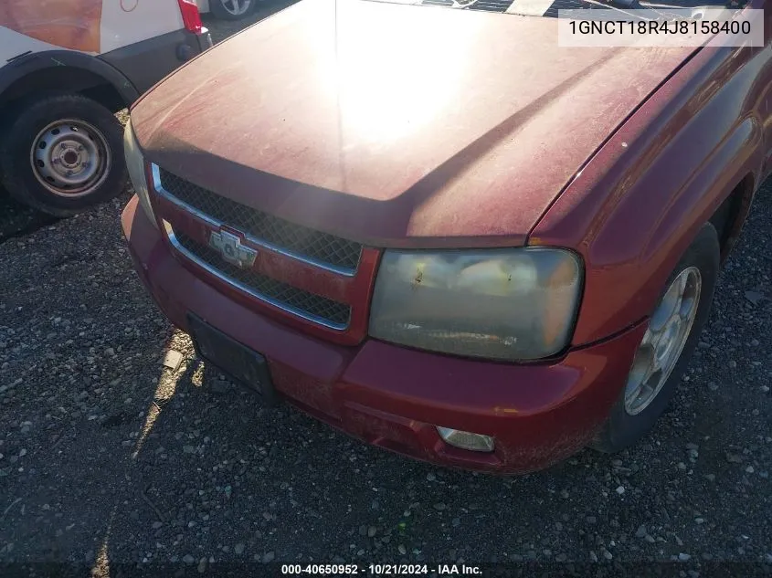 1988 Chevrolet Blazer S10 VIN: 1GNCT18R4J8158400 Lot: 40650952