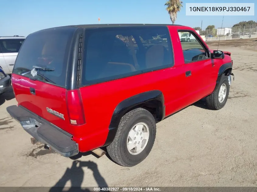 1GNEK18K9PJ330467 1993 Chevrolet Blazer K1500