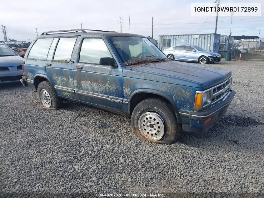 1994 Chevrolet Blazer S10 VIN: 1GNDT13W9R0172899 Lot: 40207028