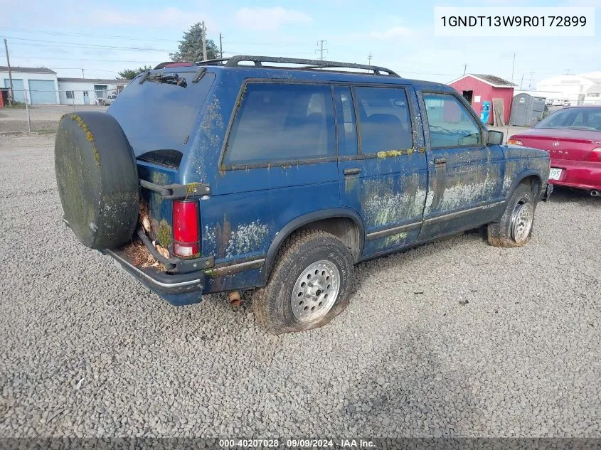 1994 Chevrolet Blazer S10 VIN: 1GNDT13W9R0172899 Lot: 40207028