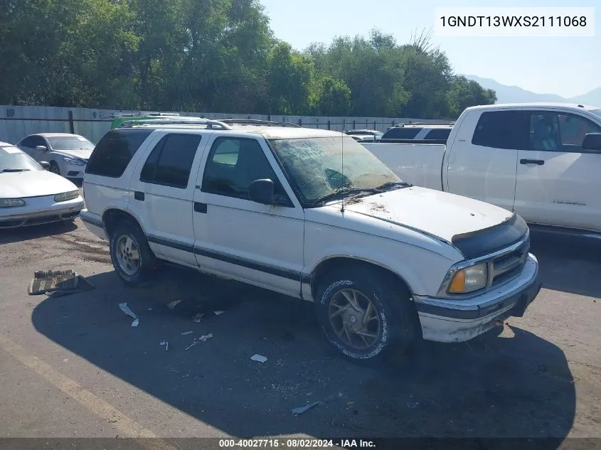 1995 Chevrolet Blazer VIN: 1GNDT13WXS2111068 Lot: 40027715