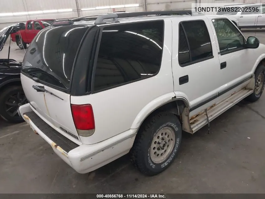 1995 Chevrolet Blazer VIN: 1GNDT13W8S2202596 Lot: 40856768