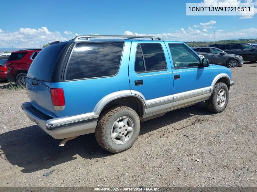 1GNDT13W9T2216511 1996 Chevrolet Blazer