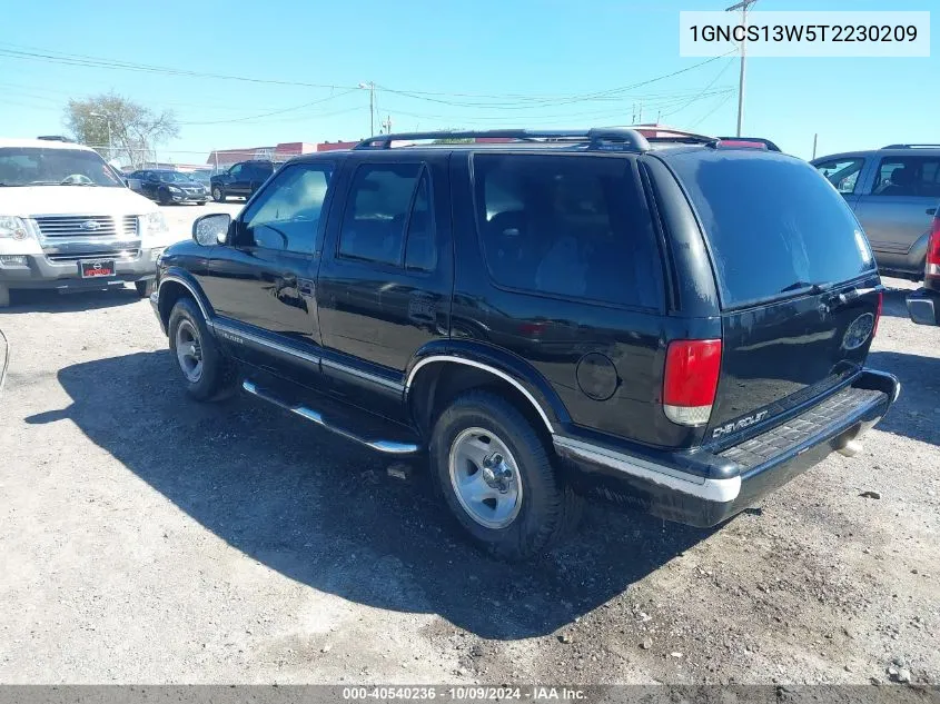 1996 Chevrolet Blazer VIN: 1GNCS13W5T2230209 Lot: 40540236