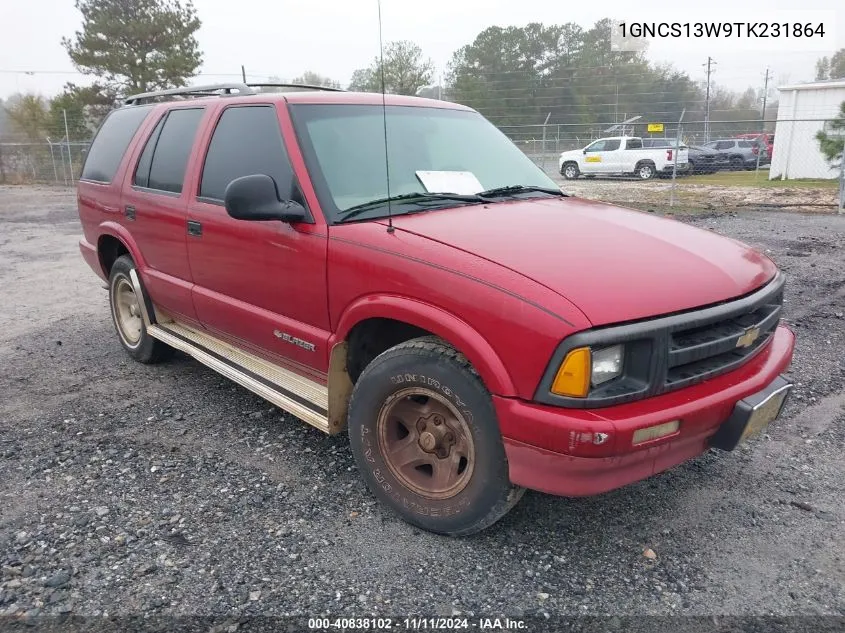 1996 Chevrolet Blazer VIN: 1GNCS13W9TK231864 Lot: 40838102