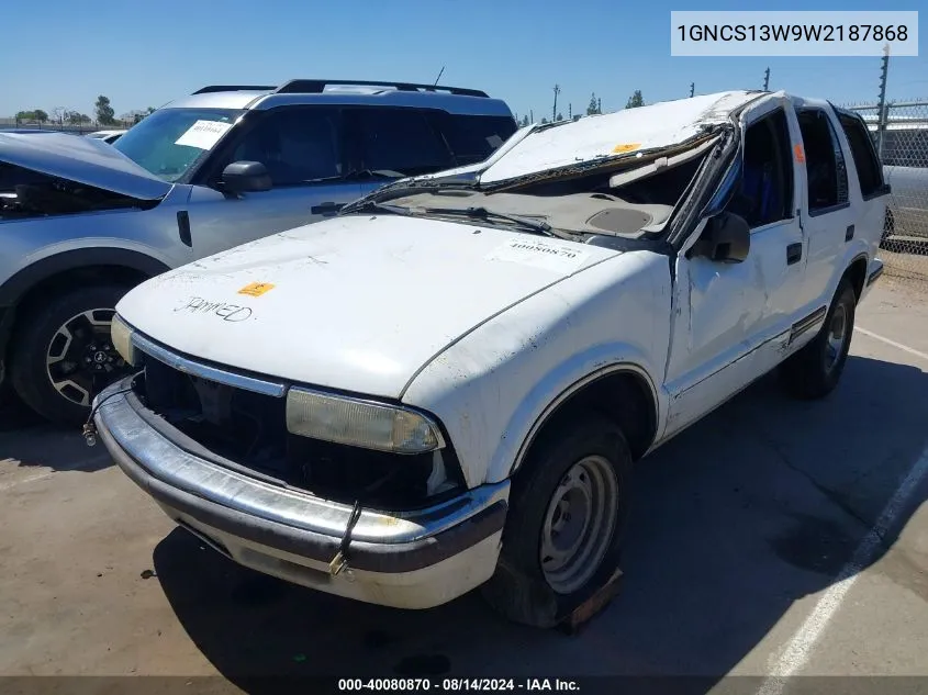 1GNCS13W9W2187868 1998 Chevrolet Blazer Ls