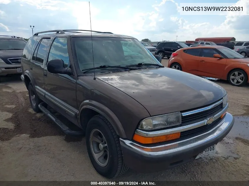 1GNCS13W9W2232081 1998 Chevrolet Blazer Ls