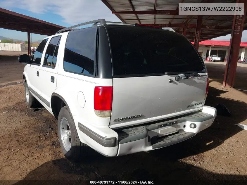 1GNCS13W7W2222908 1998 Chevrolet Blazer Ls