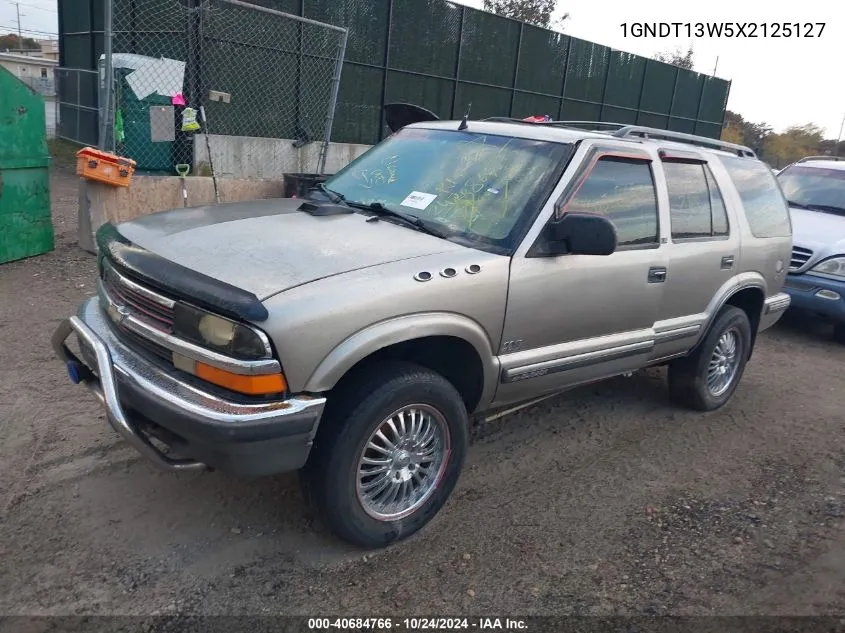 1999 Chevrolet Blazer Ls VIN: 1GNDT13W5X2125127 Lot: 40684766