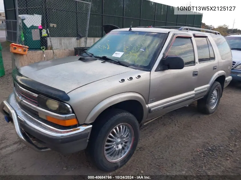 1999 Chevrolet Blazer Ls VIN: 1GNDT13W5X2125127 Lot: 40684766