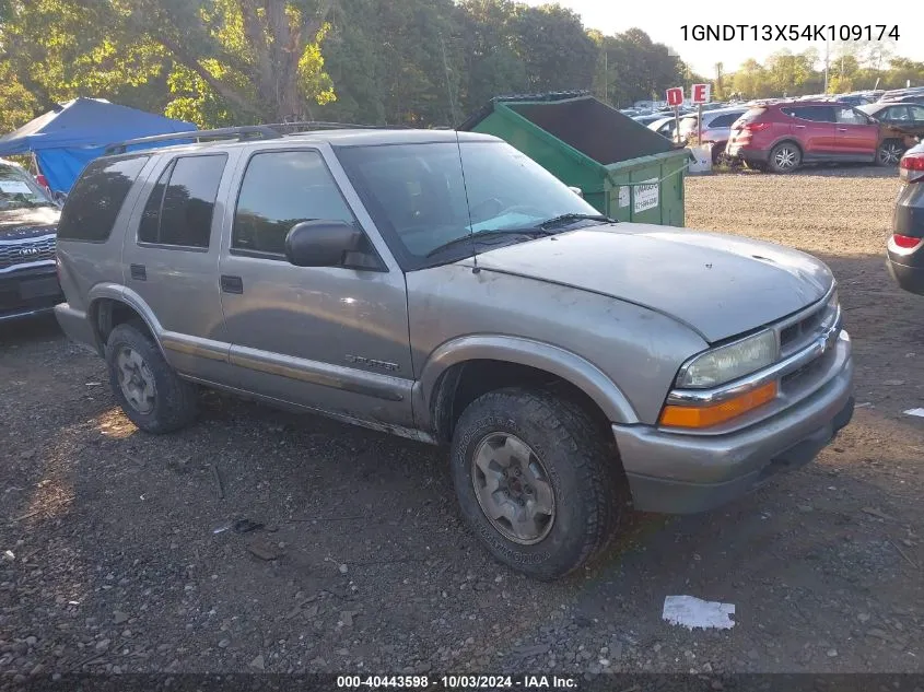 2004 Chevrolet Blazer Ls VIN: 1GNDT13X54K109174 Lot: 40443598