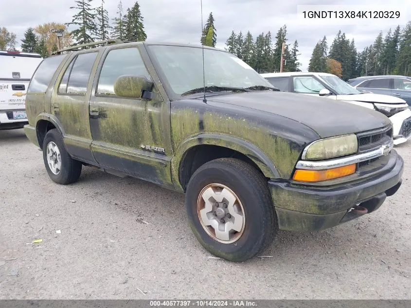 2004 Chevrolet Blazer Ls VIN: 1GNDT13X84K120329 Lot: 40577397