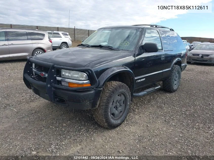 1GNCT18X85K112611 2005 Chevrolet Blazer