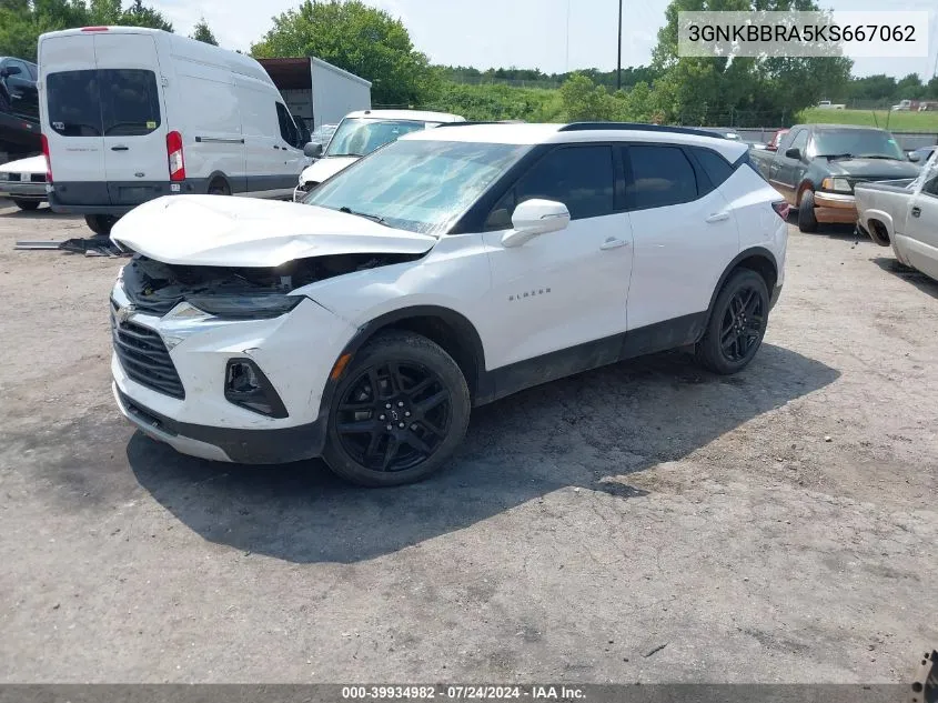 3GNKBBRA5KS667062 2019 Chevrolet Blazer