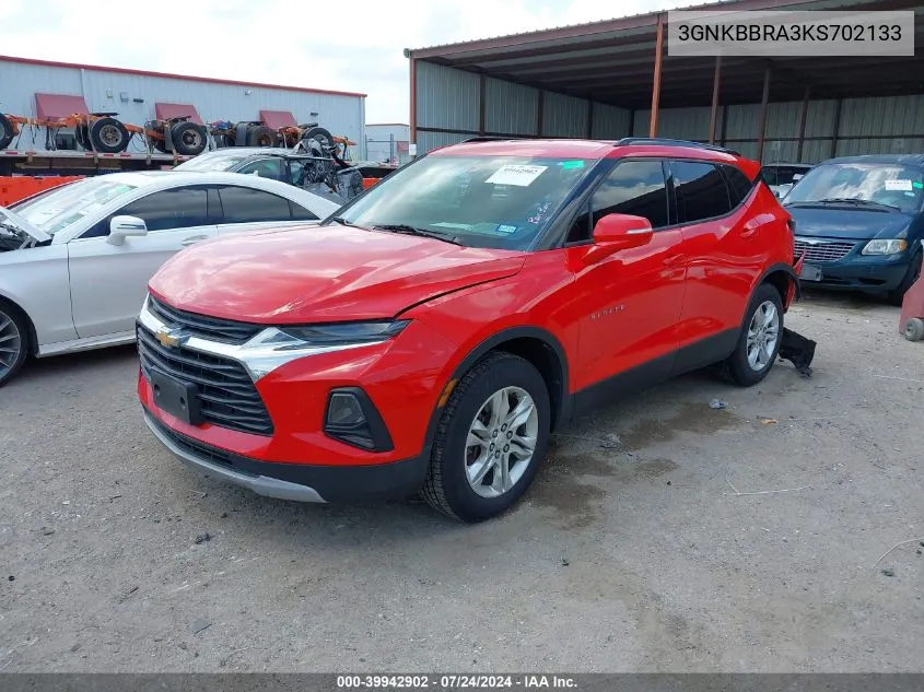 3GNKBBRA3KS702133 2019 Chevrolet Blazer