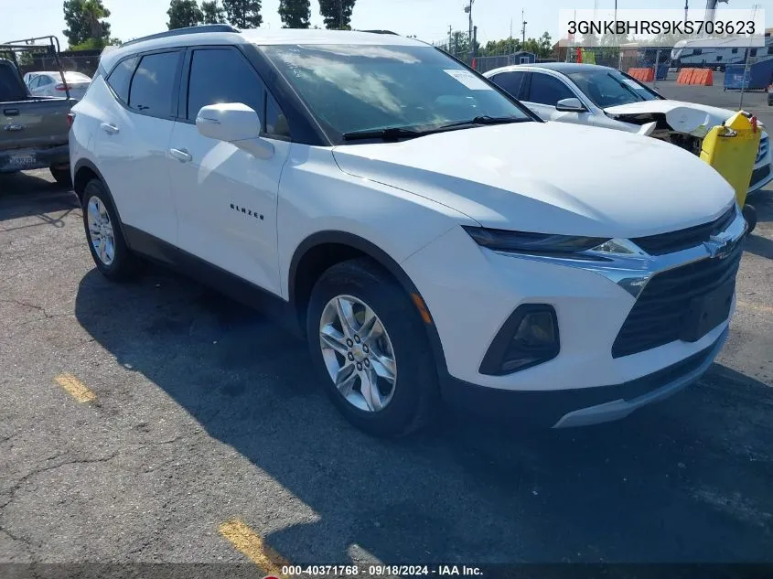 2019 Chevrolet Blazer VIN: 3GNKBHRS9KS703623 Lot: 40371768