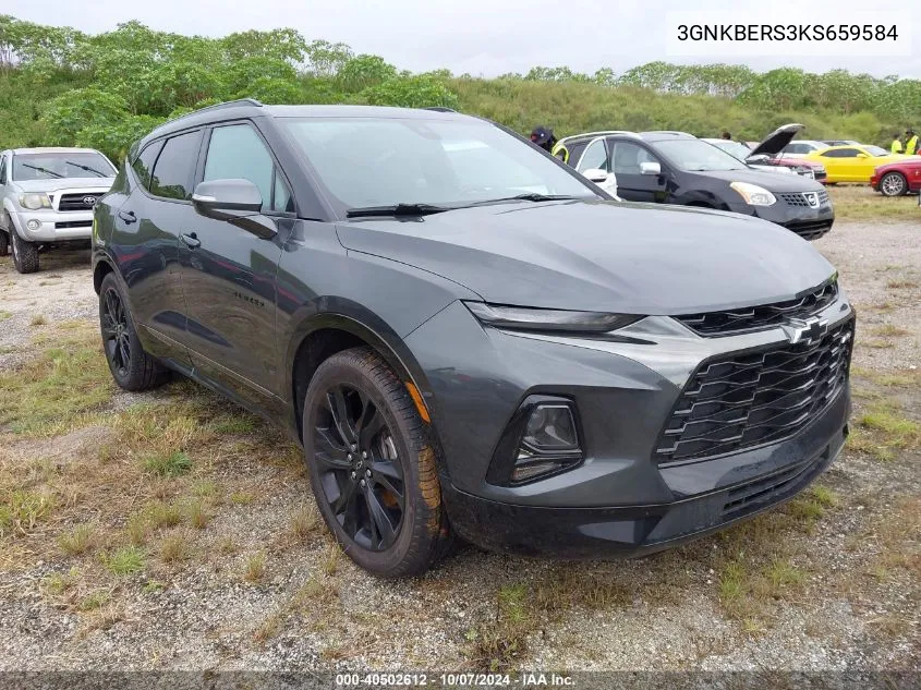 3GNKBERS3KS659584 2019 Chevrolet Blazer Rs