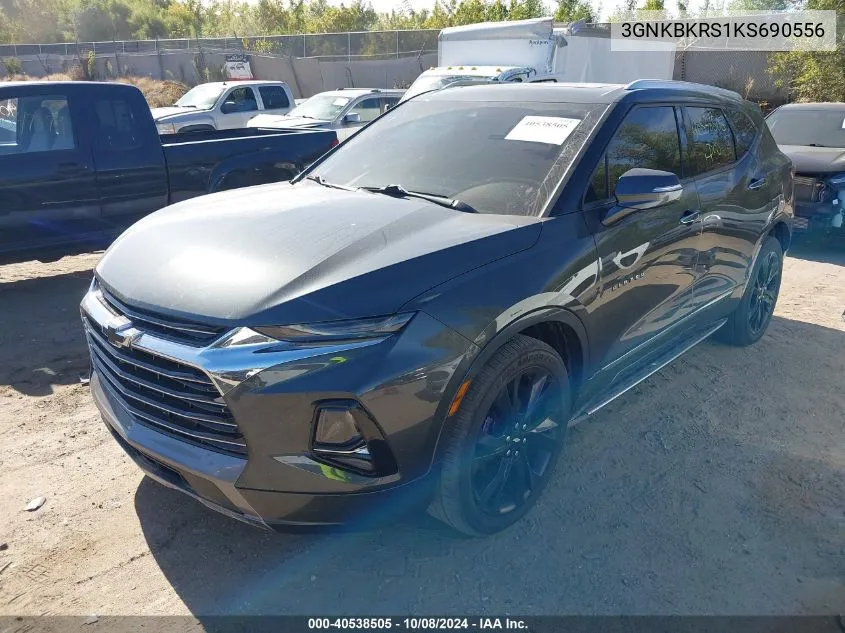 3GNKBKRS1KS690556 2019 Chevrolet Blazer Premier