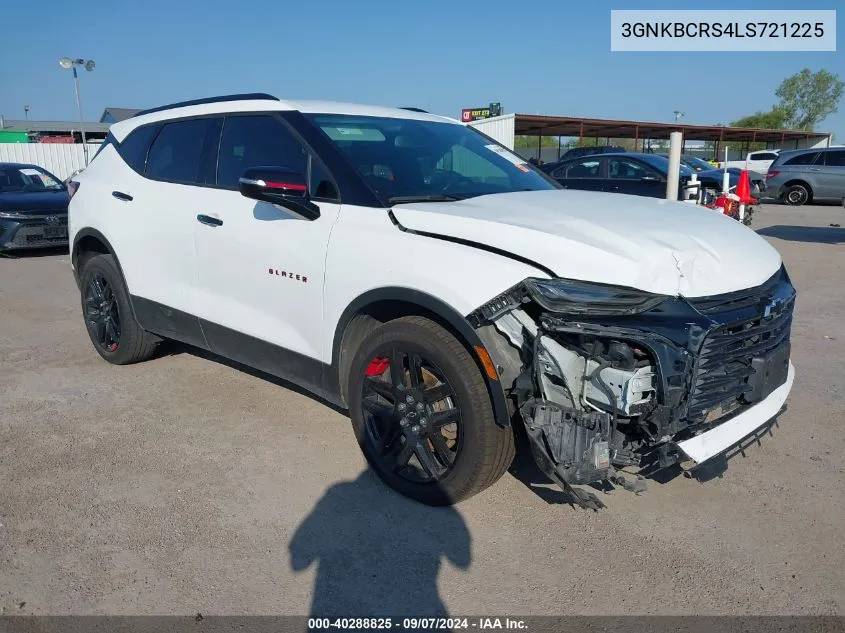 2020 Chevrolet Blazer Fwd 2Lt VIN: 3GNKBCRS4LS721225 Lot: 40288825