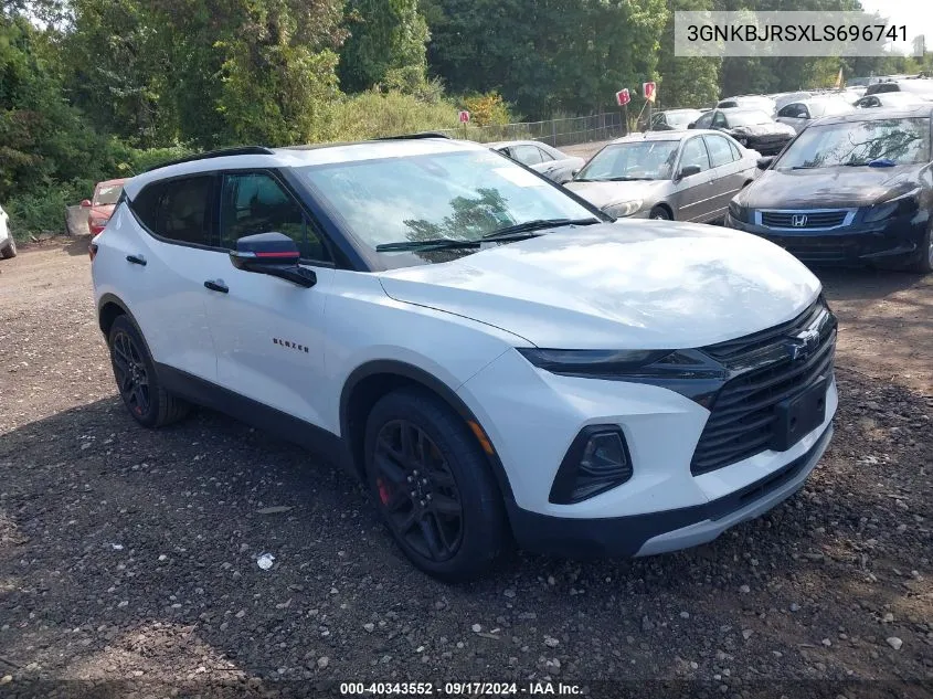 2020 Chevrolet Blazer Awd 3Lt VIN: 3GNKBJRSXLS696741 Lot: 40343552