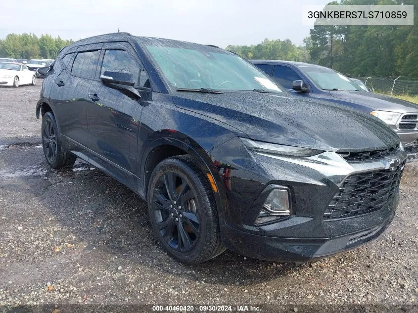 2020 Chevrolet Blazer Rs VIN: 3GNKBERS7LS710859 Lot: 40460420