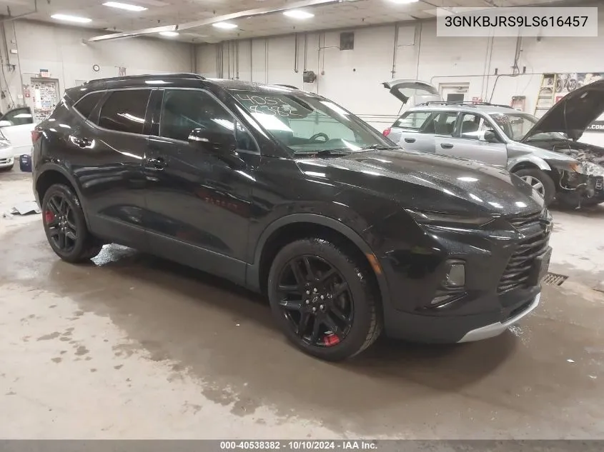 2020 Chevrolet Blazer Awd 3Lt VIN: 3GNKBJRS9LS616457 Lot: 40538382