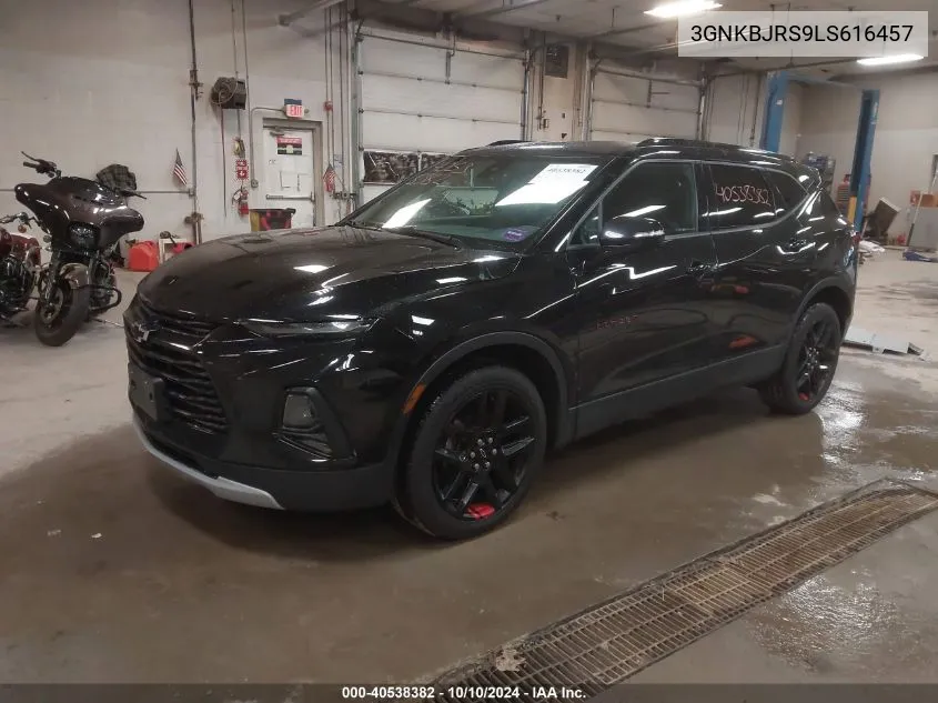 2020 Chevrolet Blazer Awd 3Lt VIN: 3GNKBJRS9LS616457 Lot: 40538382