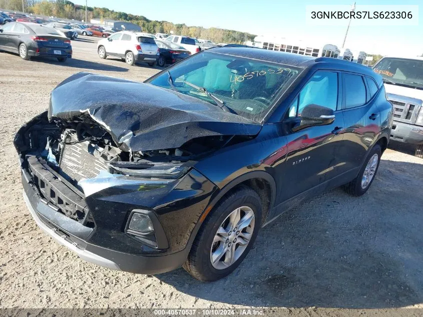 2020 Chevrolet Blazer Fwd 2Lt VIN: 3GNKBCRS7LS623306 Lot: 40570537