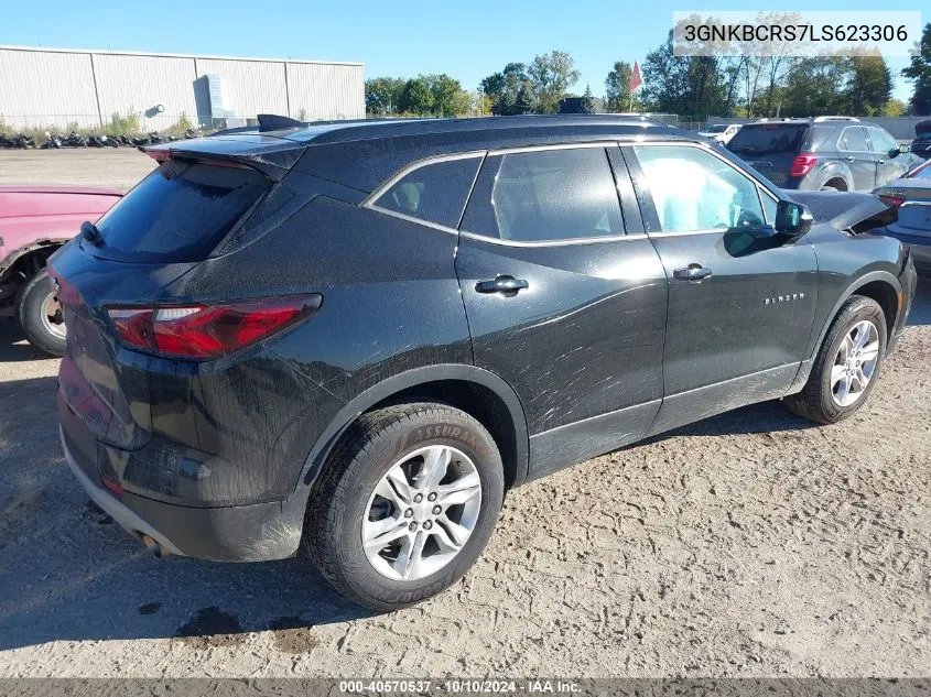 2020 Chevrolet Blazer Fwd 2Lt VIN: 3GNKBCRS7LS623306 Lot: 40570537