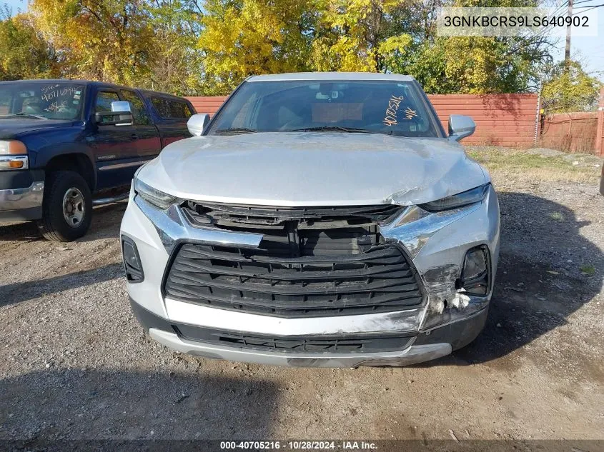 2020 Chevrolet Blazer Fwd 2Lt VIN: 3GNKBCRS9LS640902 Lot: 40705216