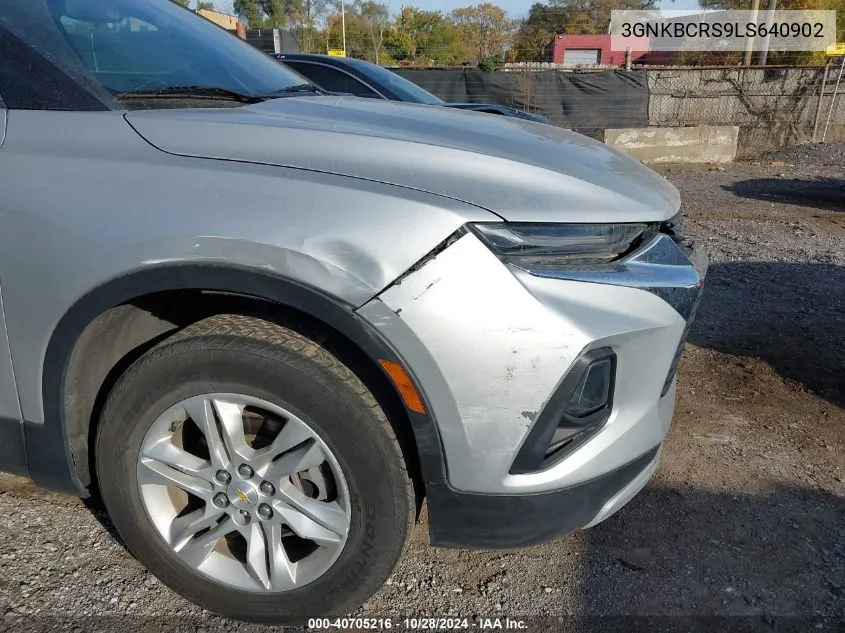 2020 Chevrolet Blazer Fwd 2Lt VIN: 3GNKBCRS9LS640902 Lot: 40705216