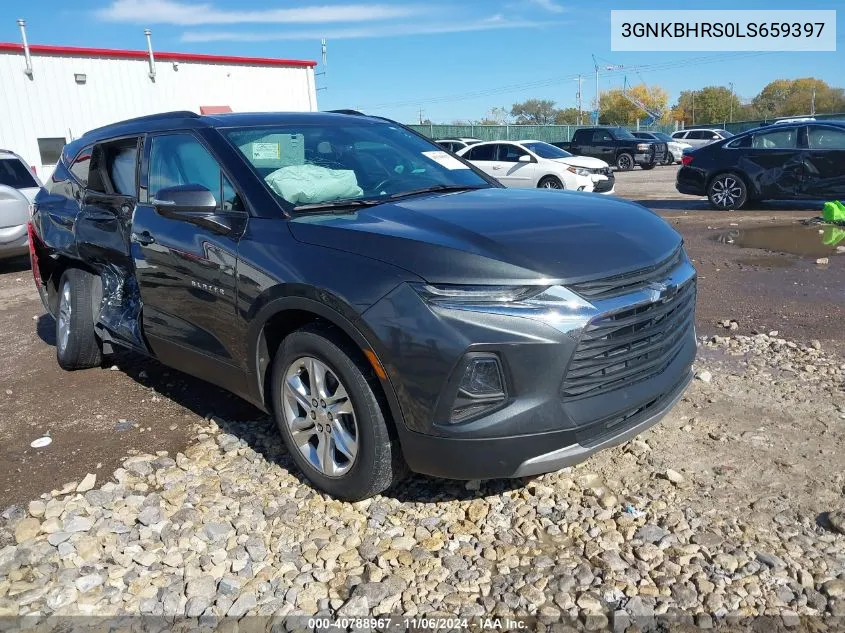 2020 Chevrolet Blazer Awd 2Lt VIN: 3GNKBHRS0LS659397 Lot: 40788967